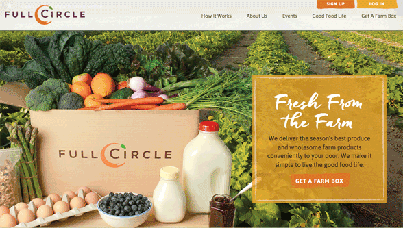 Full Circle Farms - Subscription Produce Service